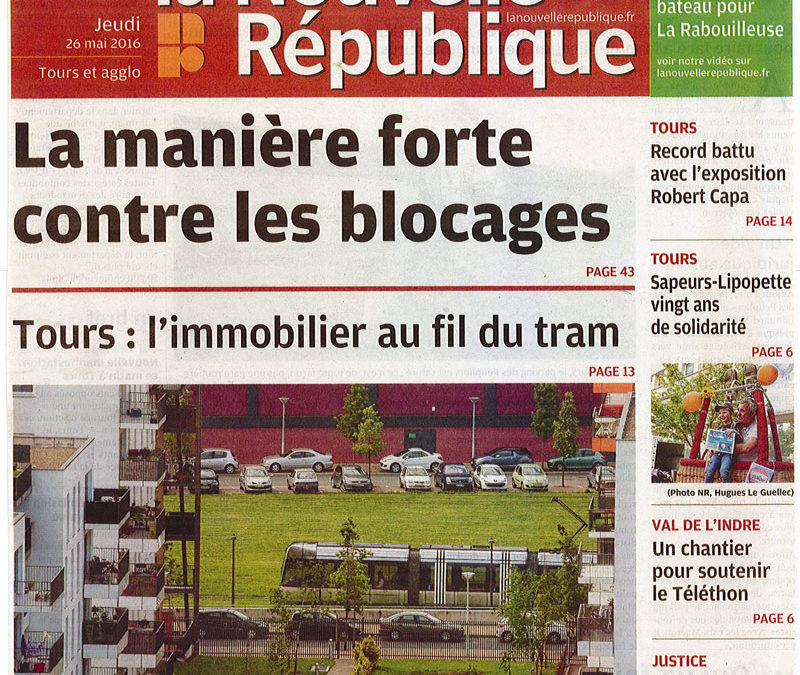 La Nouvelle République – 26 mai 2016
